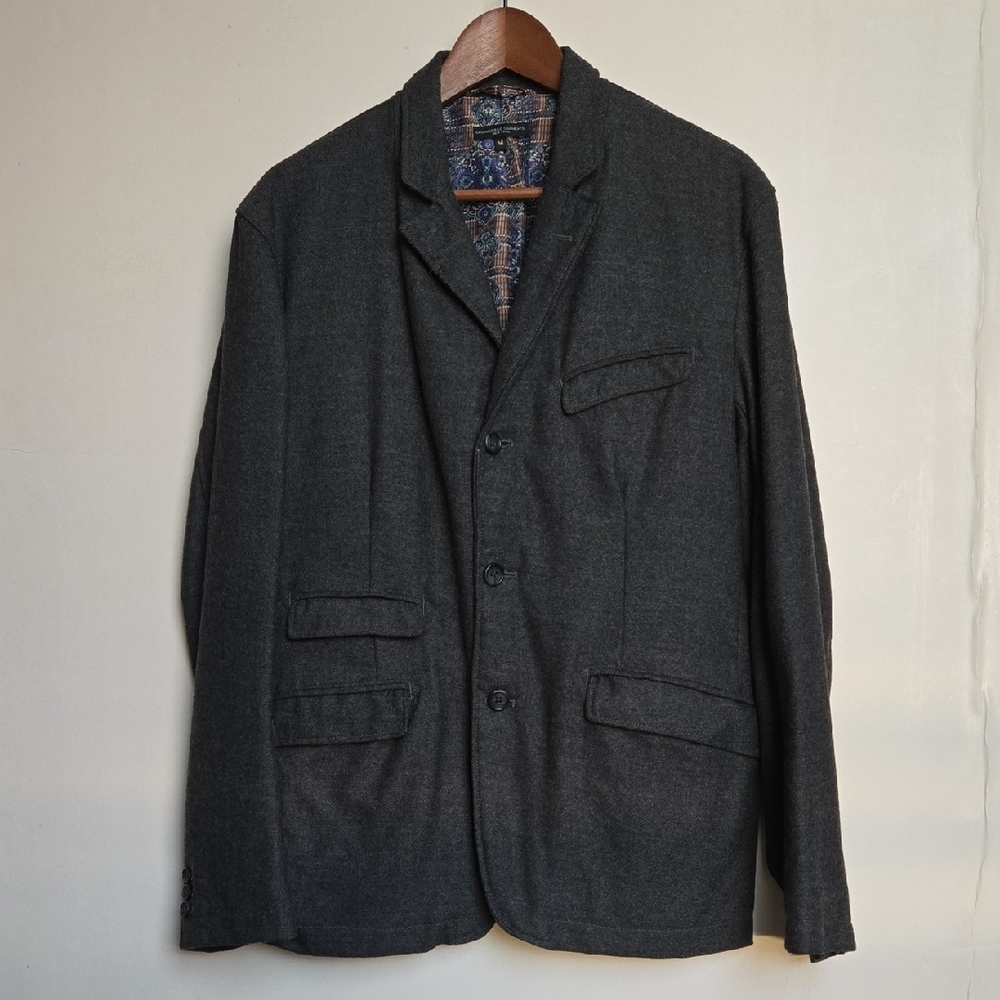 Engineered Garments Wool Sports Jacket Blazer Gray Sz M